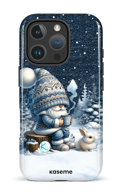 Étui à cellulaire - Gnome et son lapin