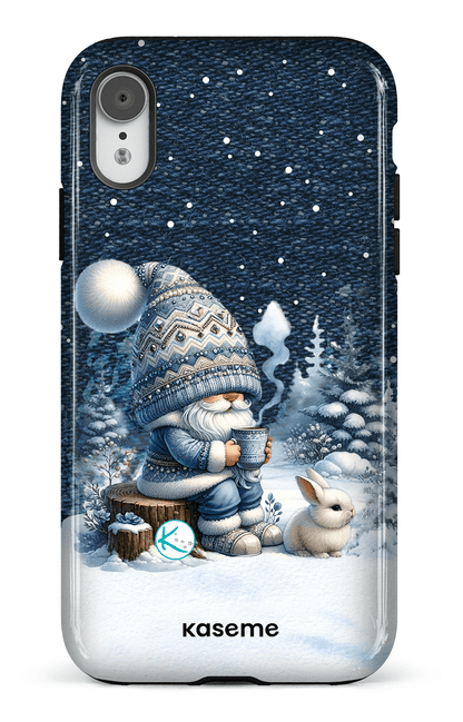 Étui à cellulaire - Gnome et son lapin