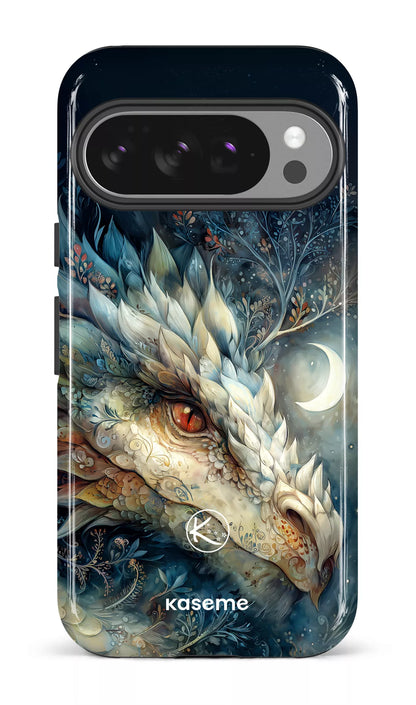 Étui à cellulaire - Dragon à la lune