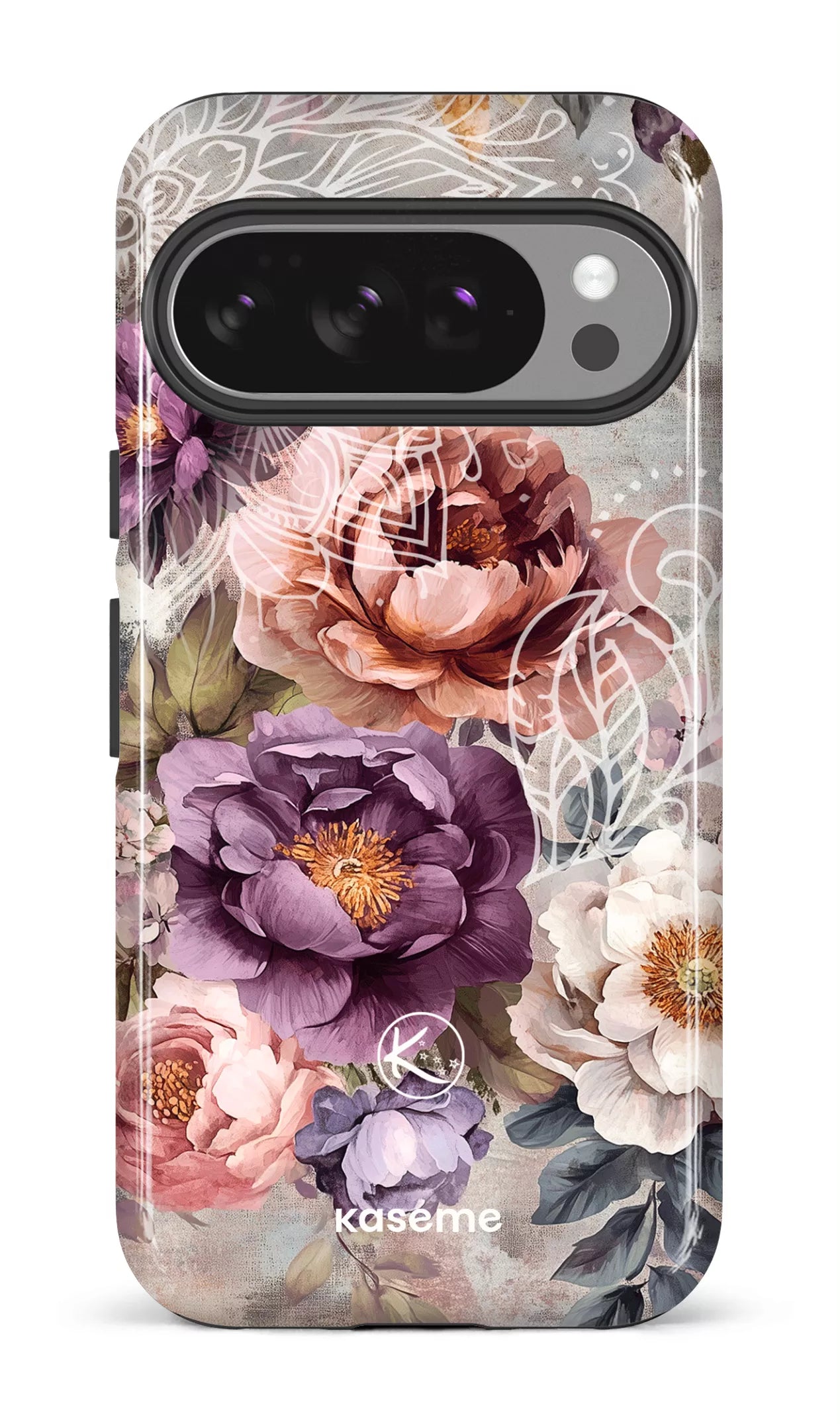 Étui à cellulaire - Fleurs d&