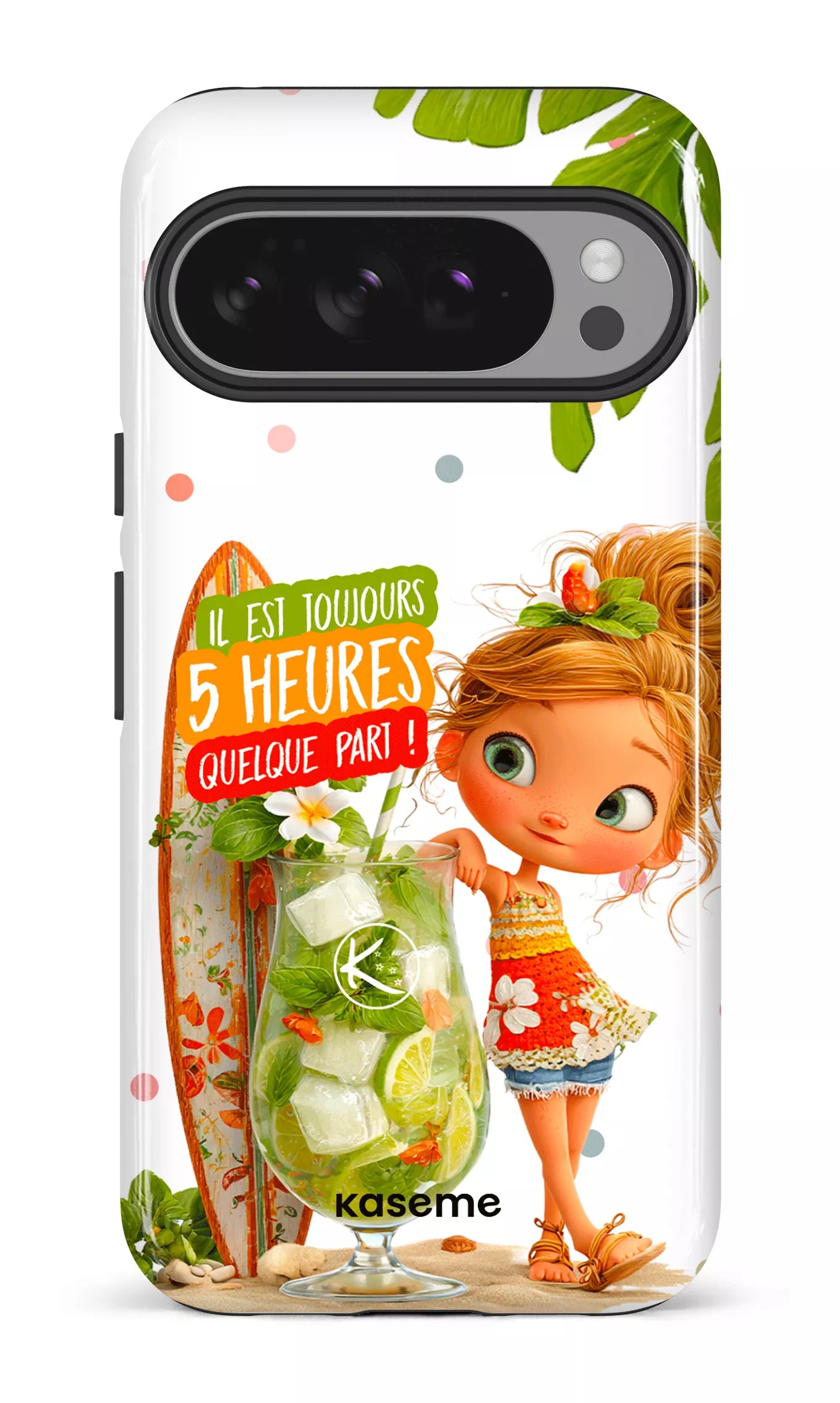 Étui à cellulaire - Il est toujours 5h