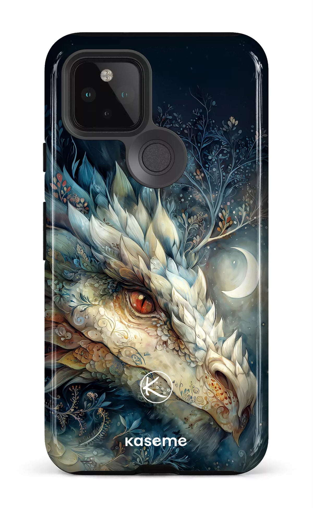 Étui à cellulaire - Dragon à la lune
