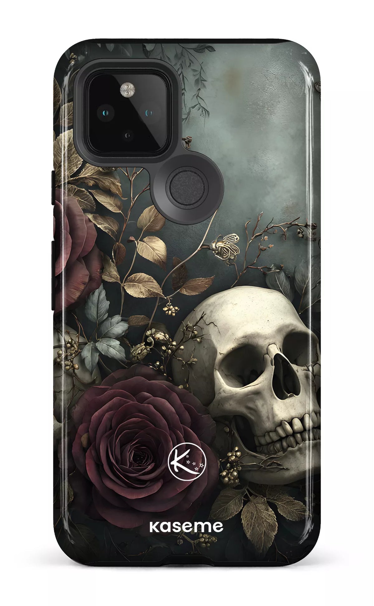 Étui à cellulaire - Roses macabres
