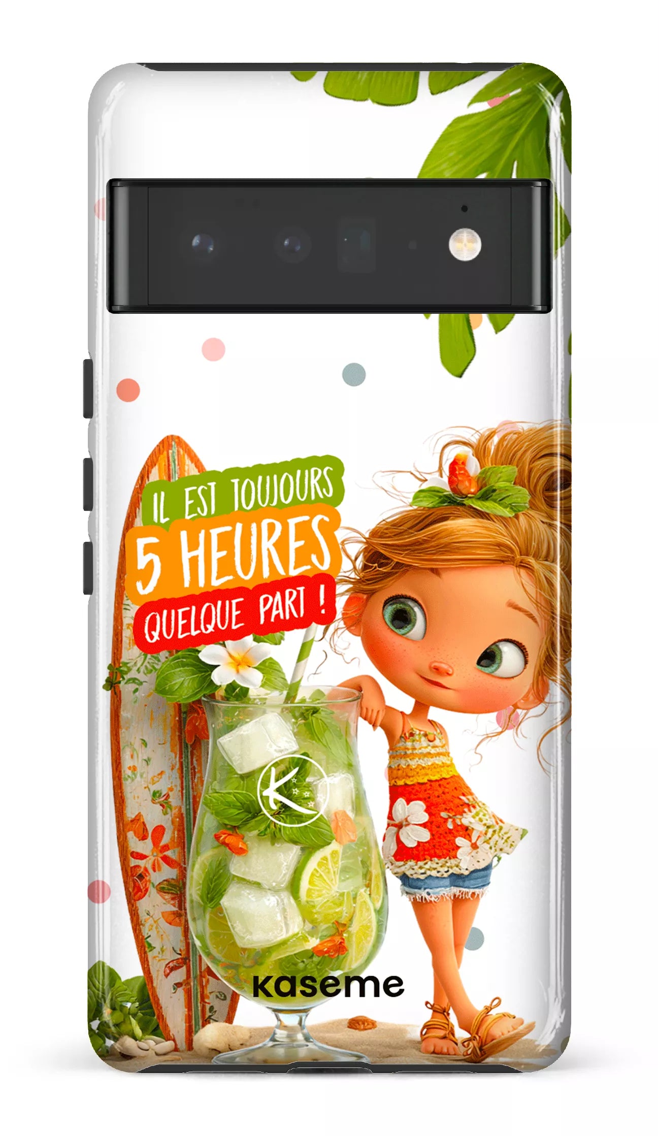 Étui à cellulaire - Il est toujours 5h