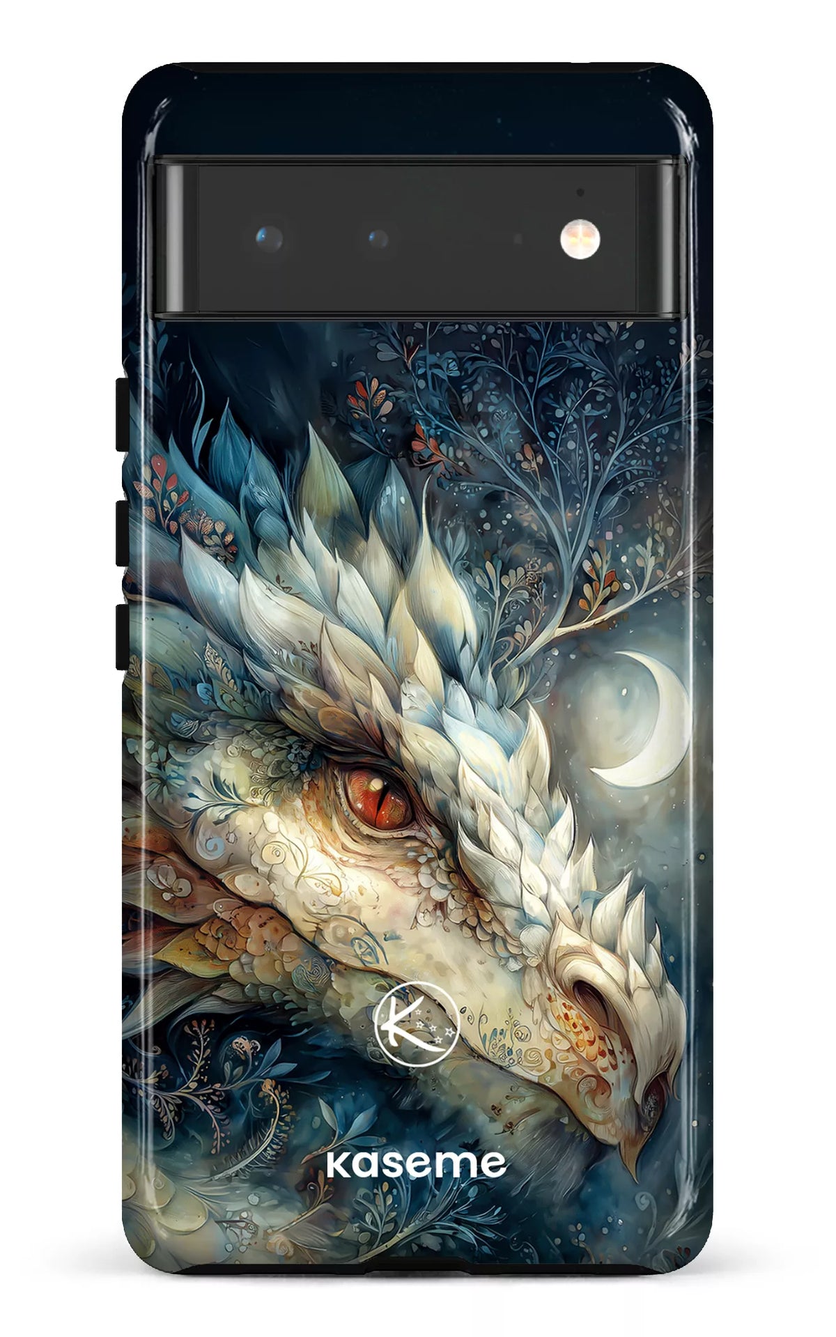 Étui à cellulaire - Dragon à la lune