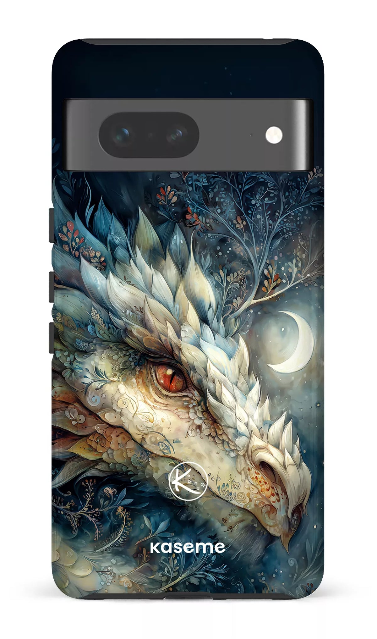 Étui à cellulaire - Dragon à la lune