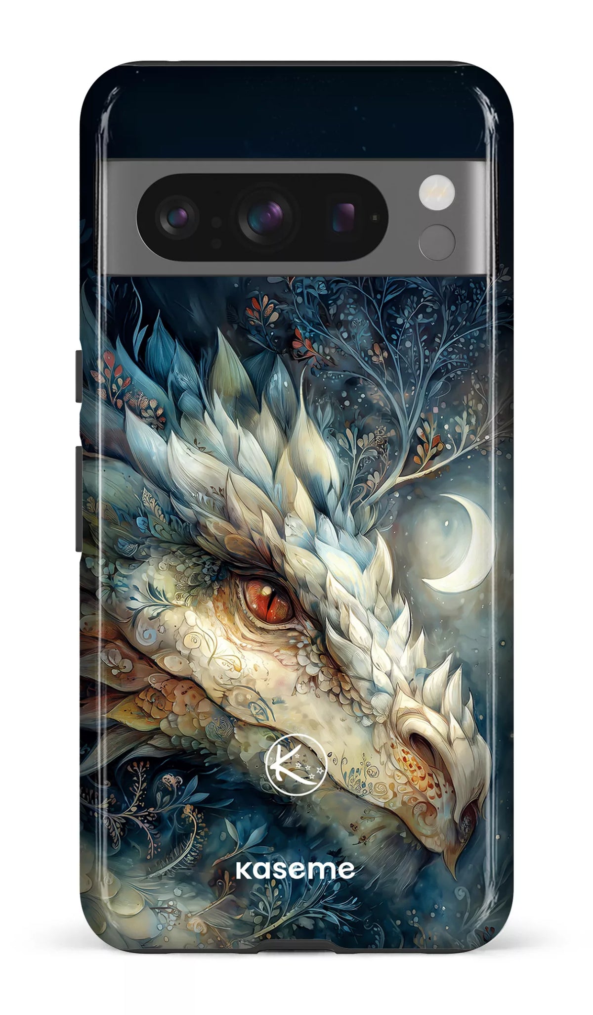 Étui à cellulaire - Dragon à la lune