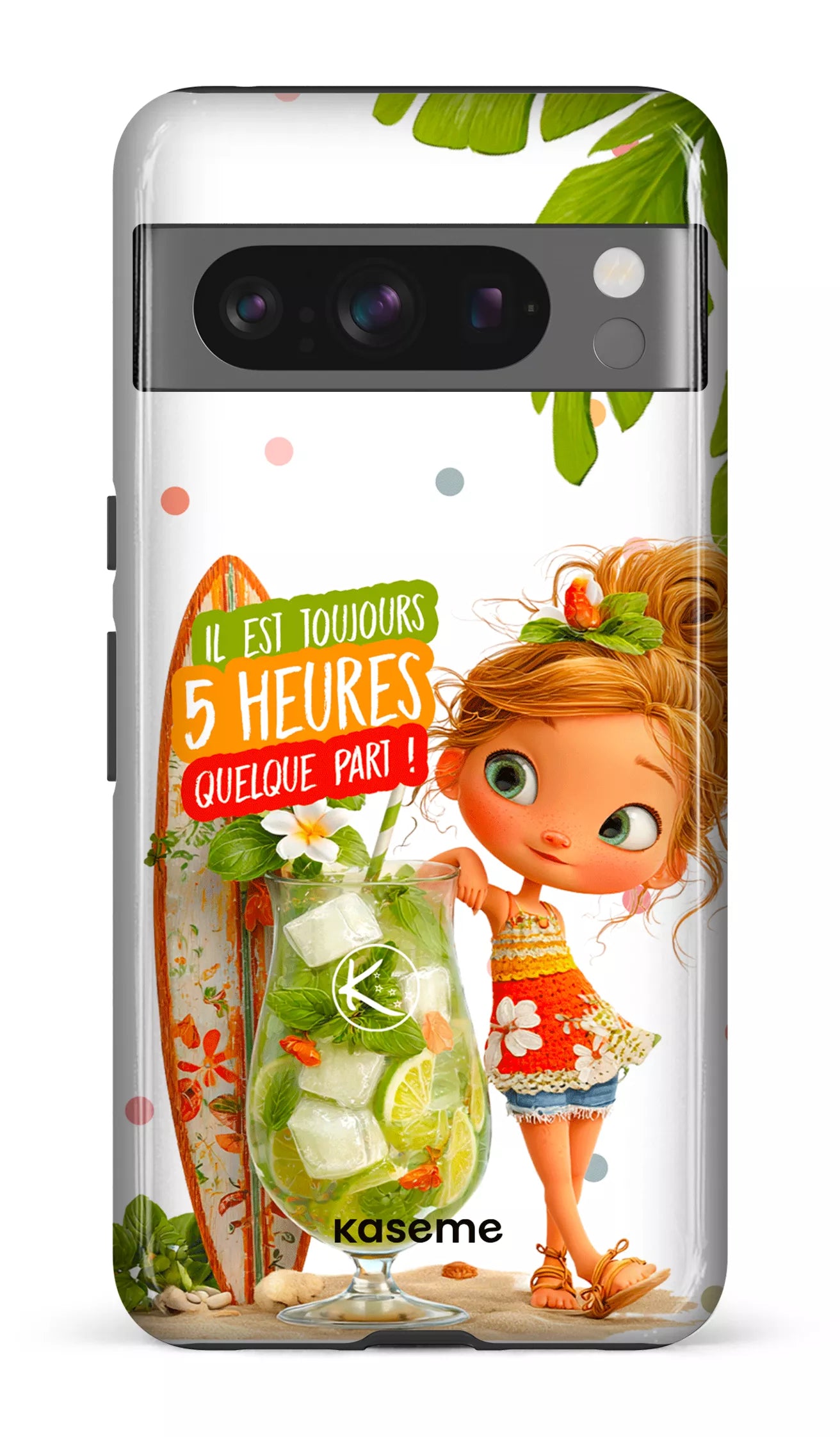 Étui à cellulaire - Il est toujours 5h