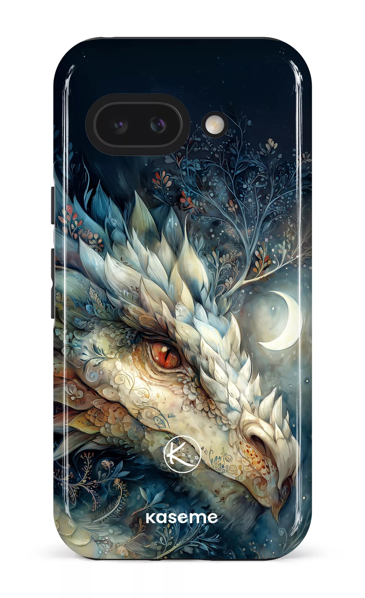 Étui à cellulaire - Dragon à la lune