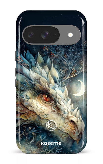 Étui à cellulaire - Dragon à la lune