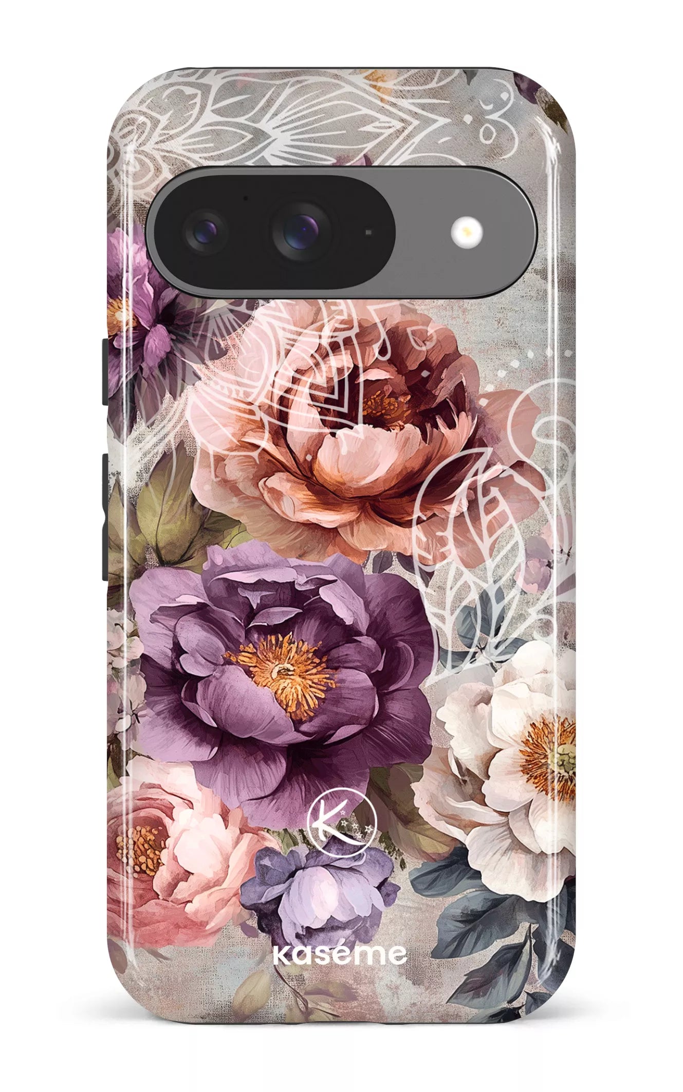 Étui à cellulaire - Fleurs d&