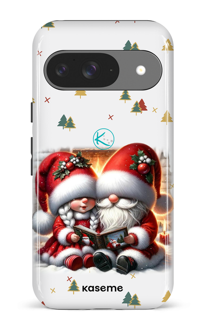 Étui à cellulaire - Gnome Maman et Papa Noël