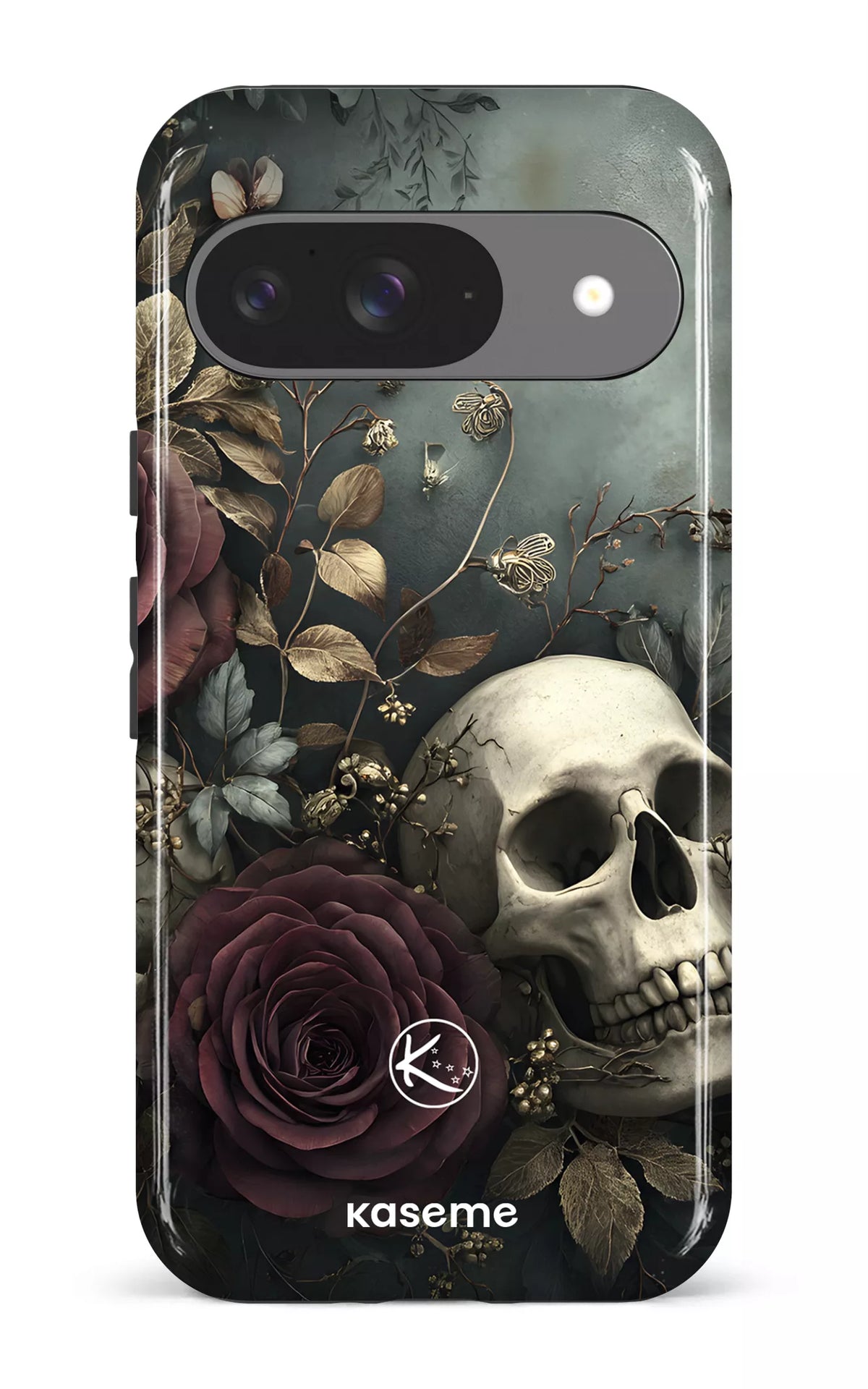 Étui à cellulaire - Roses macabres