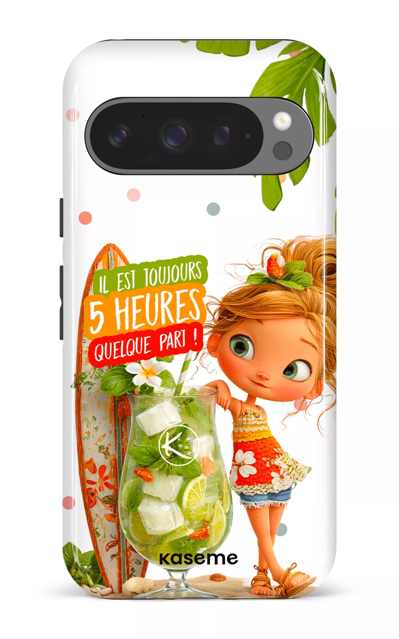 Étui à cellulaire - Il est toujours 5h