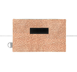 Base de grand portefeuille Paillettes rosées