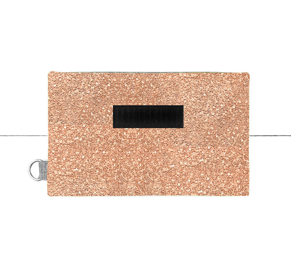 Base de grand portefeuille Paillettes rosées