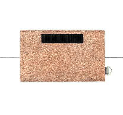 Base de grand portefeuille Paillettes rosées