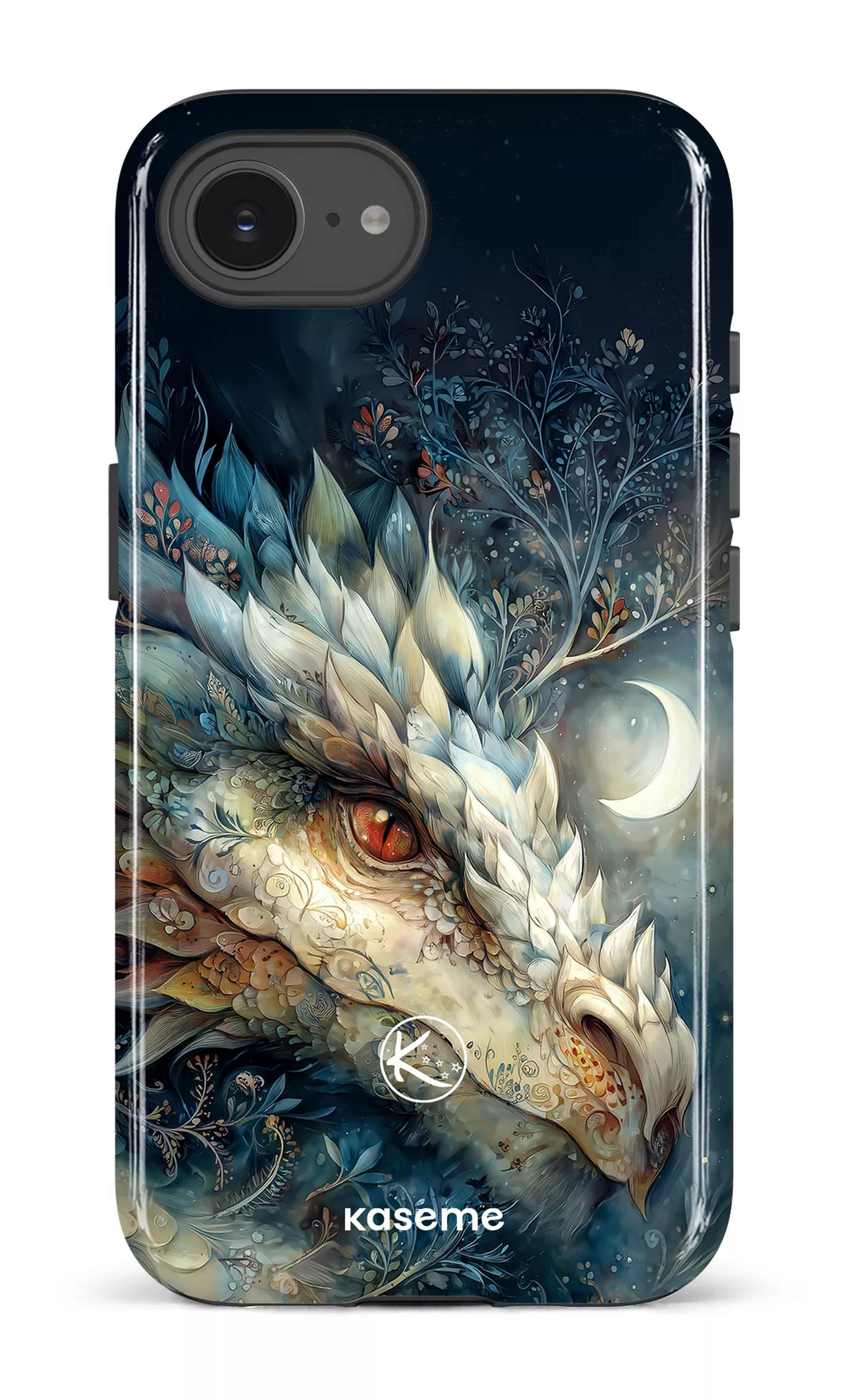 Étui à cellulaire - Dragon à la lune