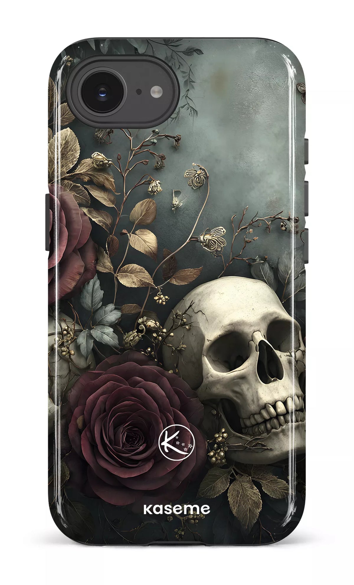 Étui à cellulaire - Roses macabres