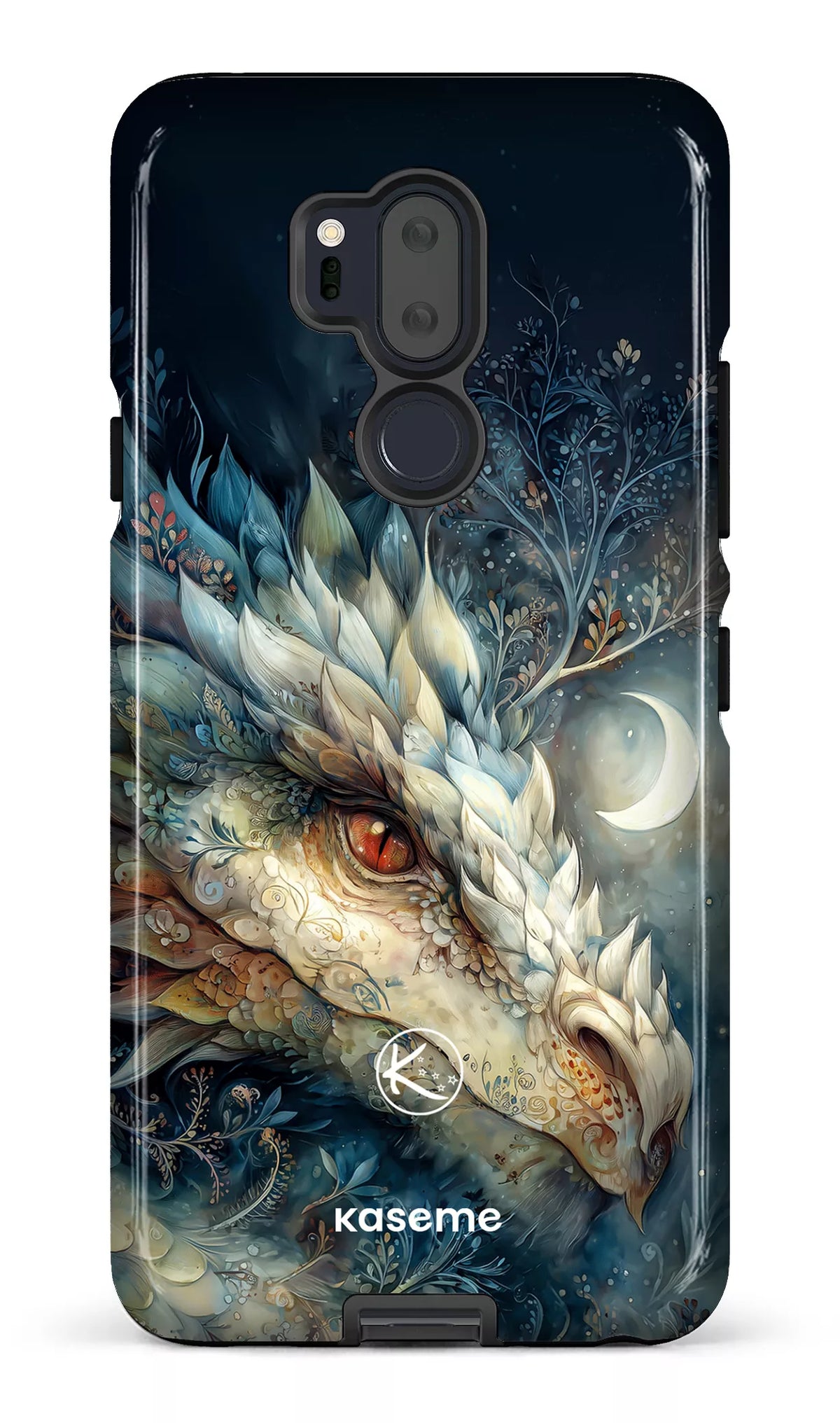 Étui à cellulaire - Dragon à la lune