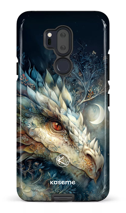 Étui à cellulaire - Dragon à la lune