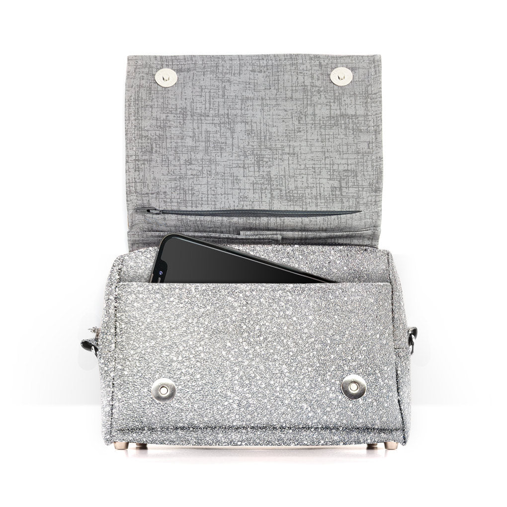 Base de sac Éclipse - Paillettes argentées