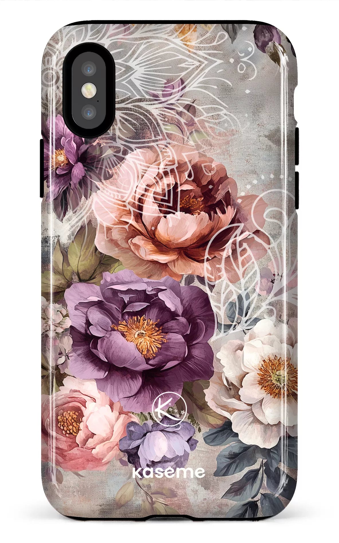 Étui à cellulaire - Fleurs d&