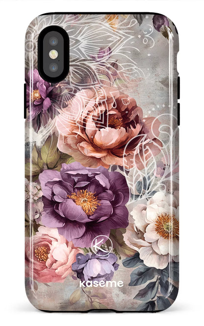 Étui à cellulaire - Fleurs d&