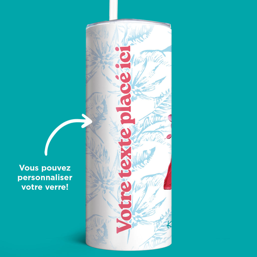 Verre en acier inoxydable Aloha