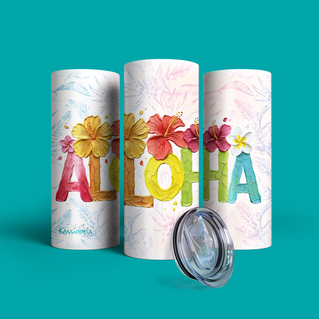 Verre en acier inoxydable Aloha