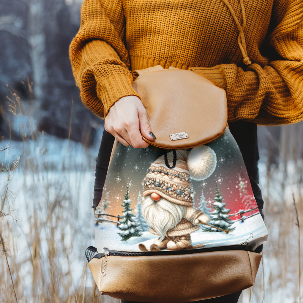 Pochette Coachella Gnome en ski