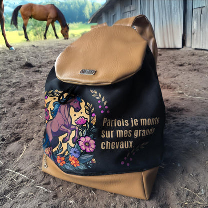 Pochette Coachella Sur mes grands chevaux