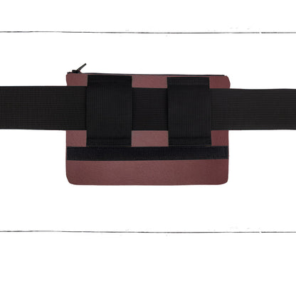 Base - 8" BananaSplit Bourgogne (Sac banane mince)