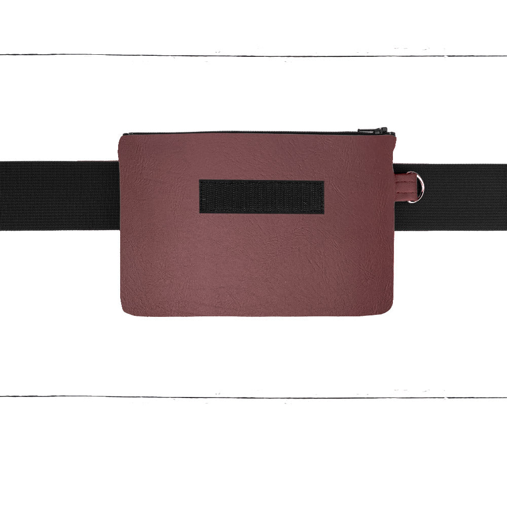 Base - 8" BananaSplit Bourgogne (Sac banane mince)