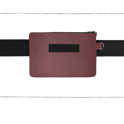 Base - 8" BananaSplit Bourgogne (Sac banane mince)