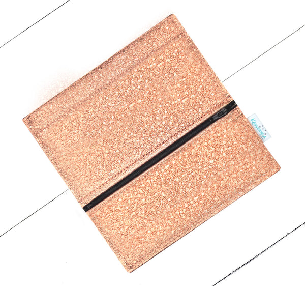 Rabat Paillettes dorées/rosées "flyé" 8" pour Bananasplit
