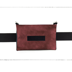 Base - 8" BananOurse Bourgogne (Sac banane transformable)