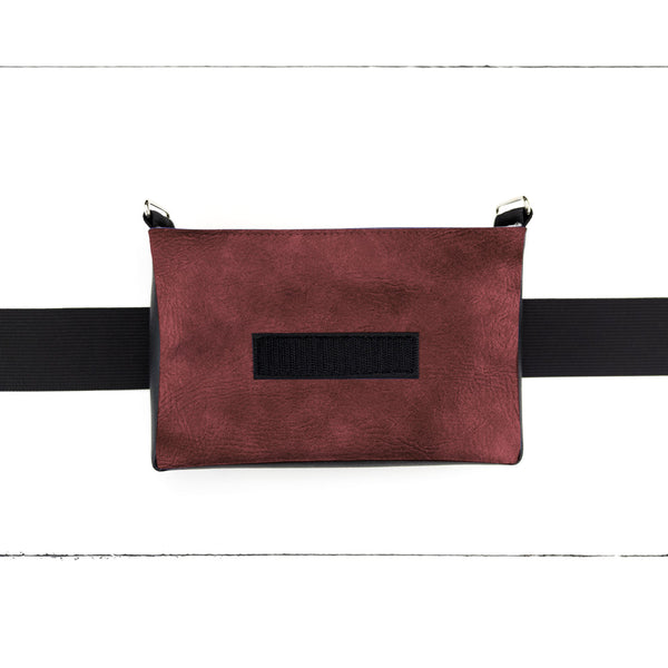 Base - 8" BananOurse Bourgogne (Sac banane transformable)