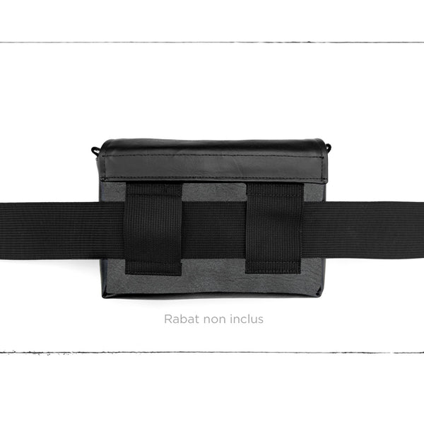 Base - 8" BananOurse Charcoal (Sac banane transformable)