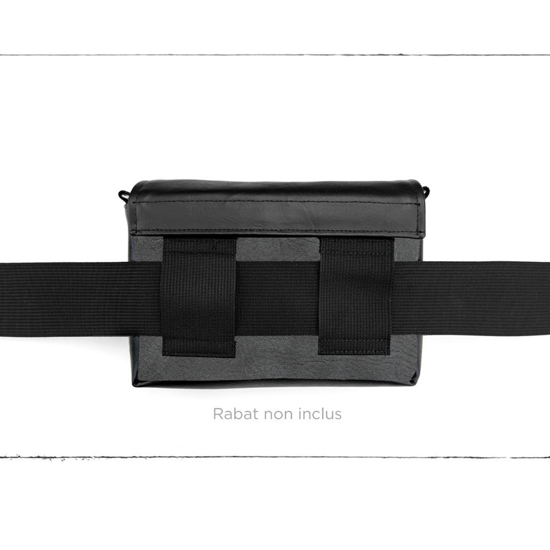Base - 8" BananOurse Charcoal (Sac banane transformable)