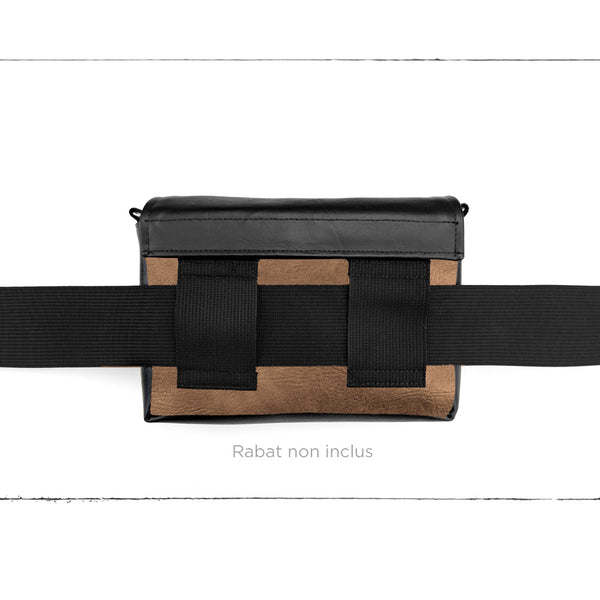 Base - 8" BananOurse Noisette (Sac banane transformable)