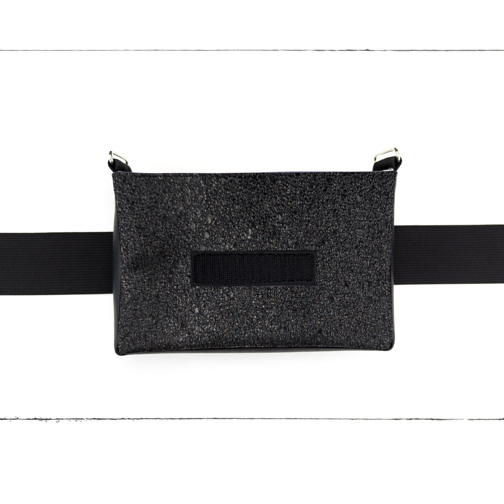 Base - 8" BananOurse Paillettes Noires (Sac banane transformable)