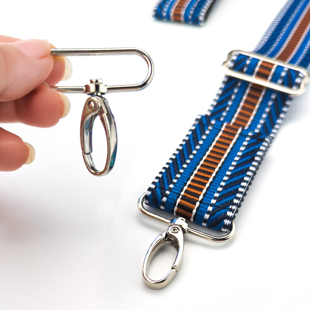 Bandoulière Rayures Bleu royal