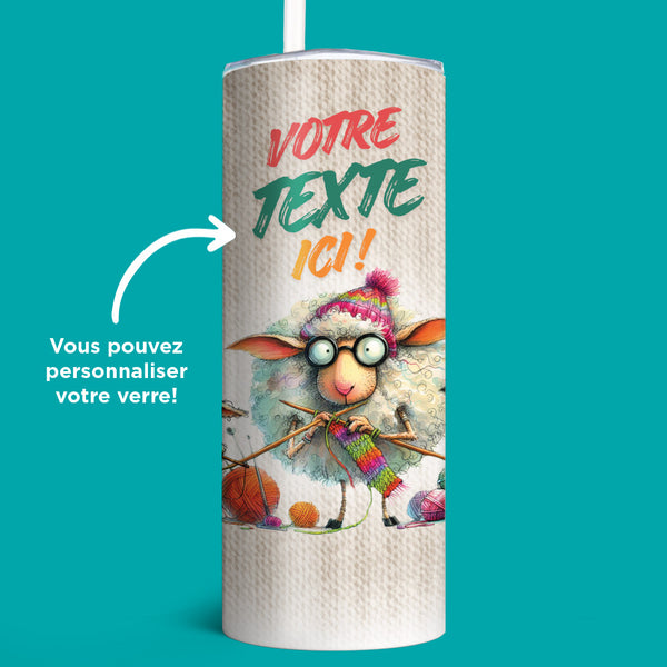 Verre en acier inoxydable Bedons de laine