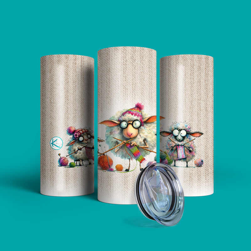 Verre en acier inoxydable Bedons de laine