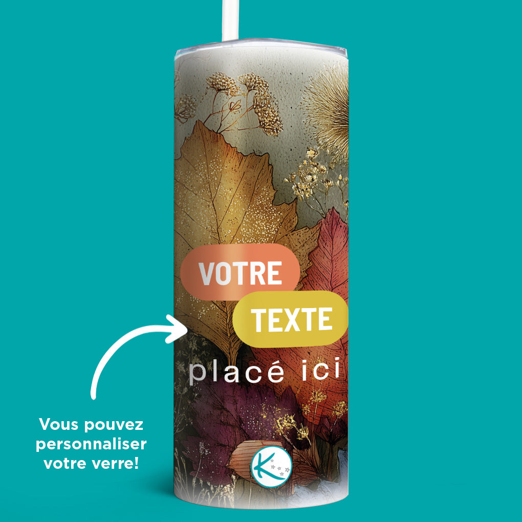 Verre en acier inoxydable Brume d&
