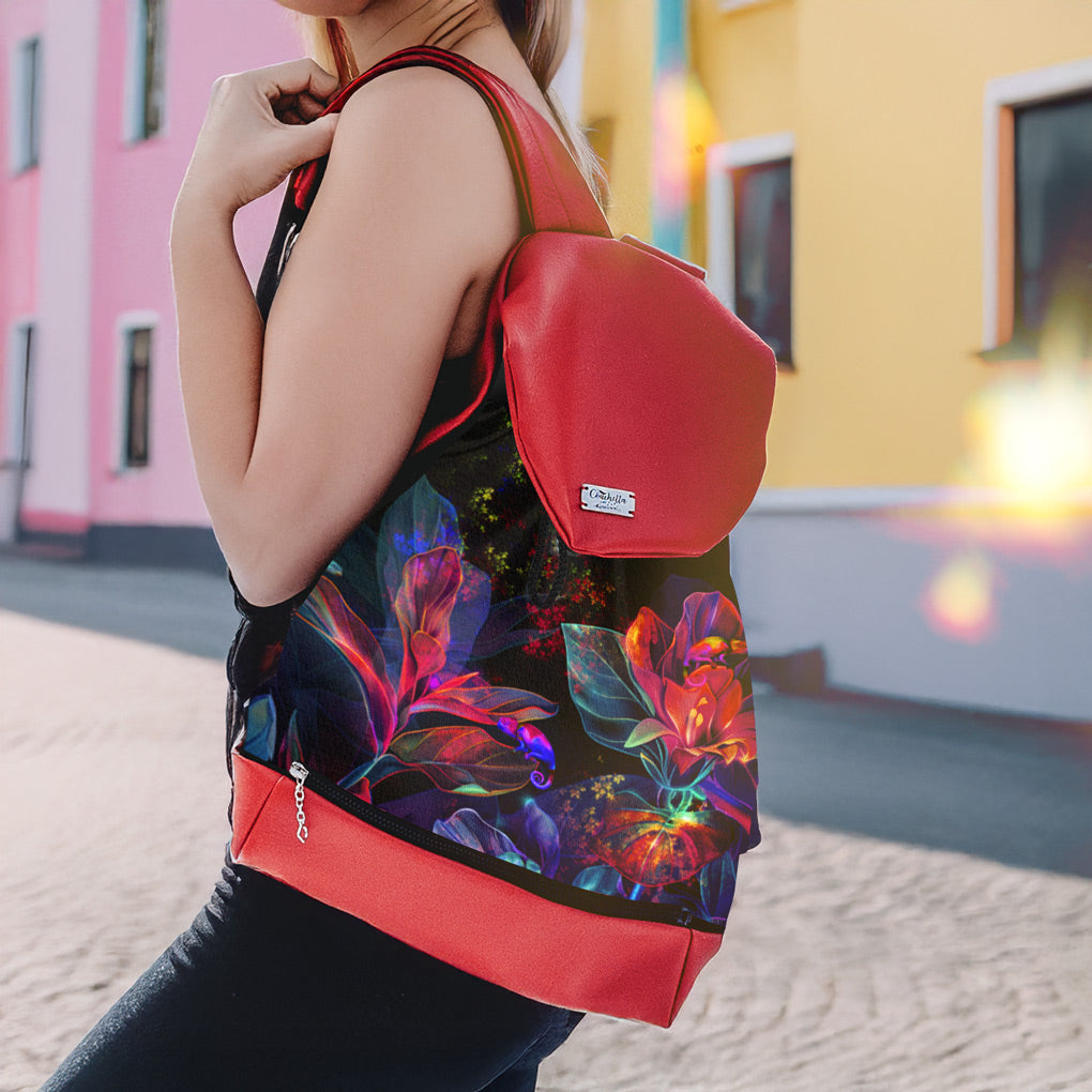 Pochette Coachella Caméléone