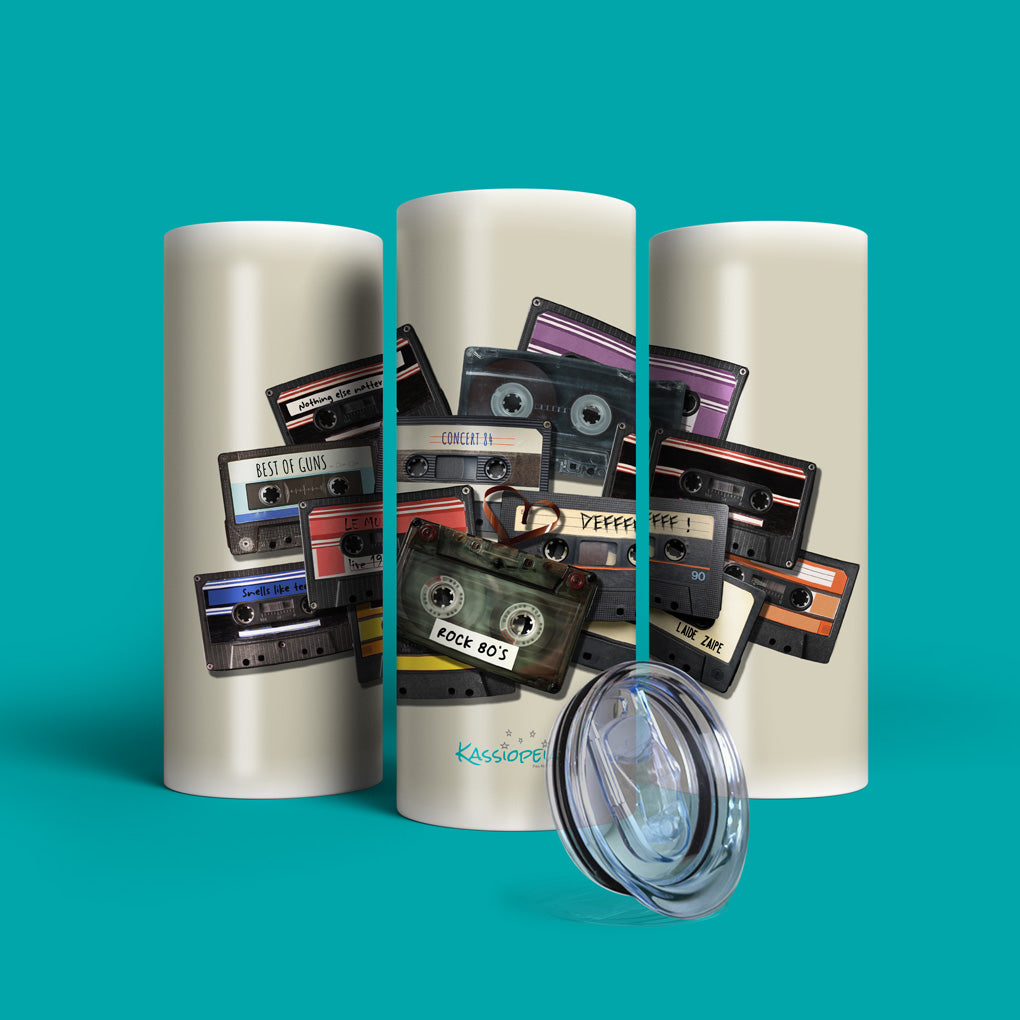 Verre en acier inoxydable Cassettes