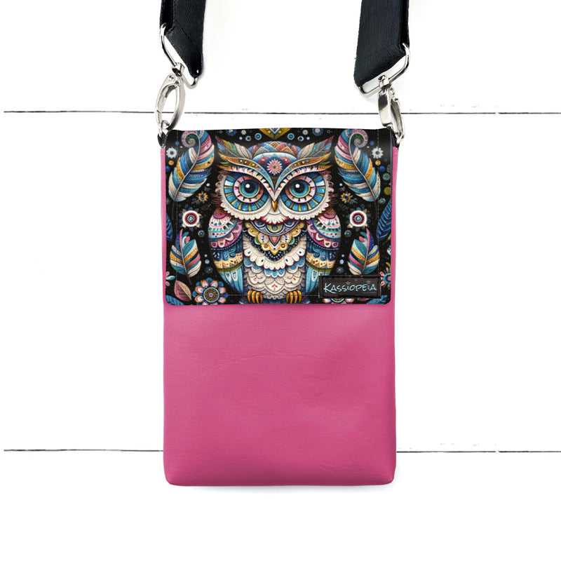 Rabat de Portefeuille Hibou bohème