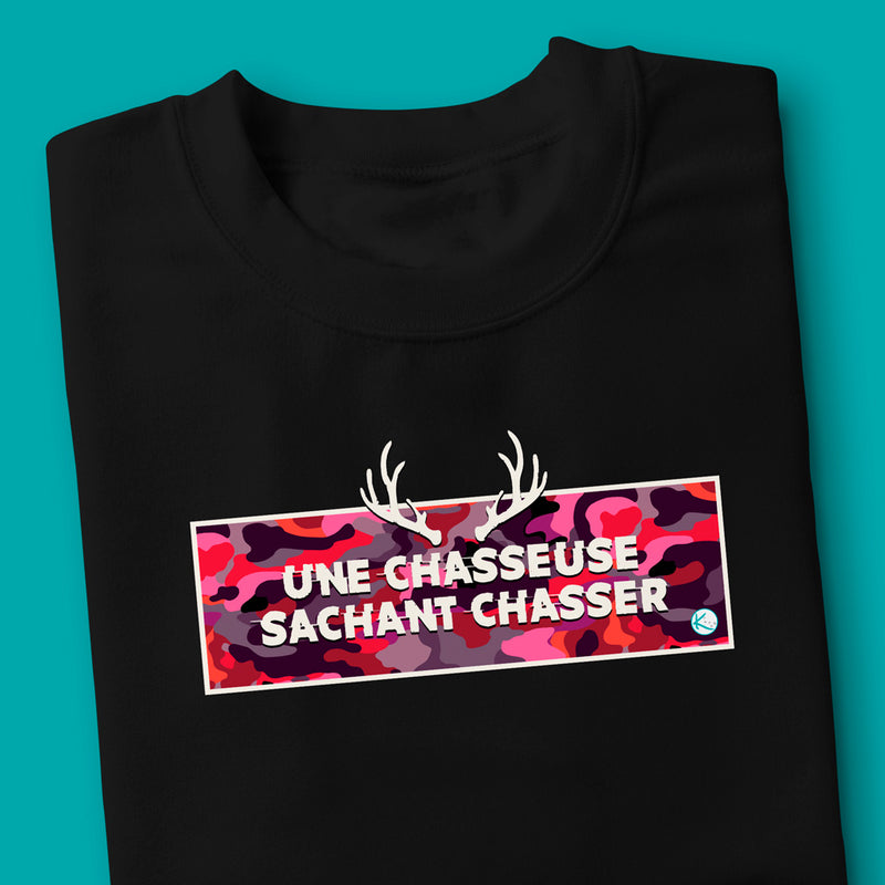 Chandail Chasseuse sachant chasser